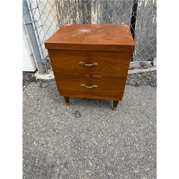 MCM nightstand 20" x 16" x 24" is tall