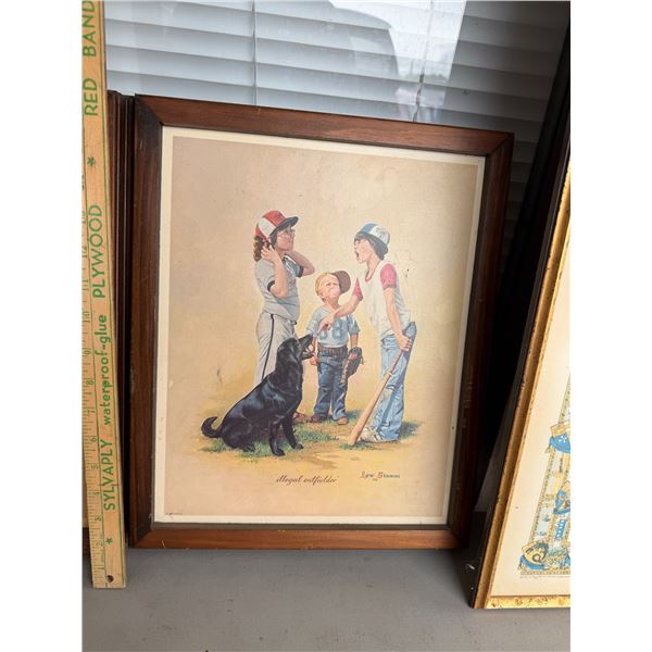 Vintage LEW STAMM artwork