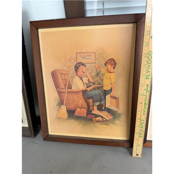 Vintage LEW STAMM artwork