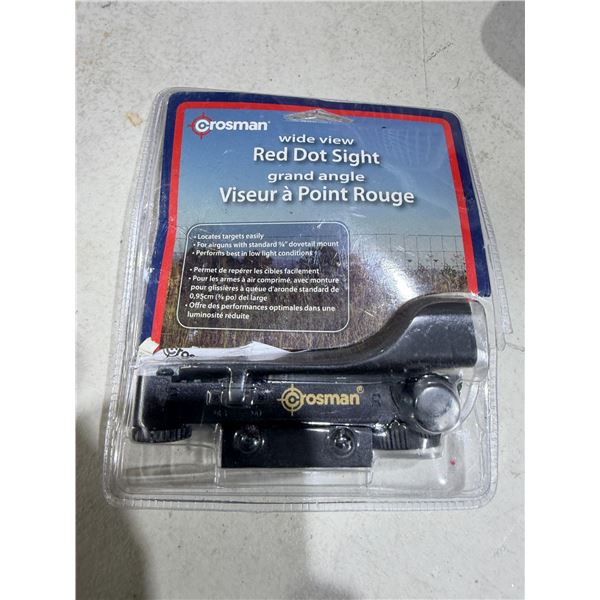 Crossman wide view red dot site
