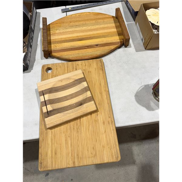 Wood cutting boards