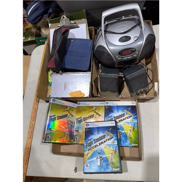 Games for Windows, stereo speakers, etc.
