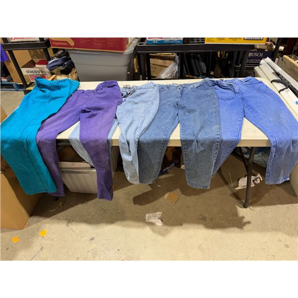 Jeans size 14 to 16