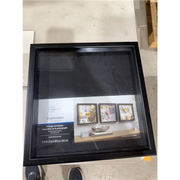 Shadowbox 12" x 12"