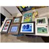 Image 1 : Assorted home decor wall hangings