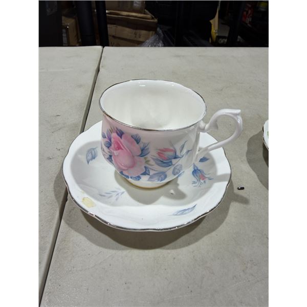 Royal, Albert tea cup, and saucer
