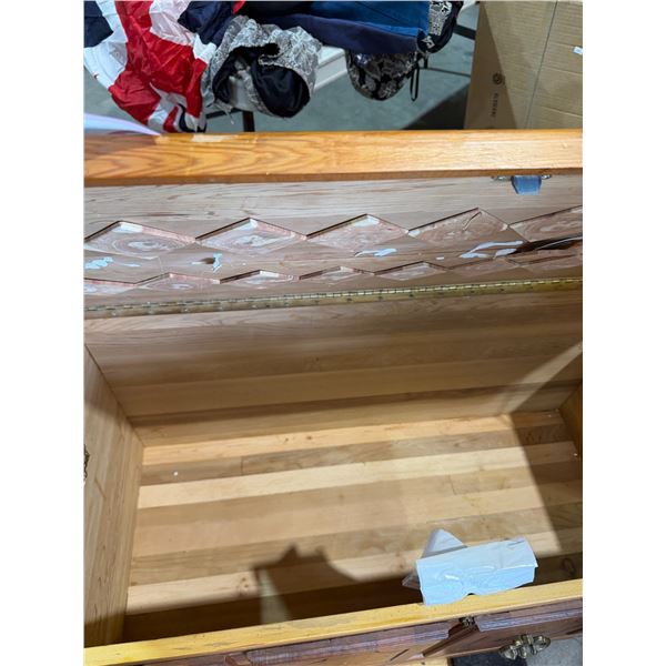 Chest needs handles 40" x 18" x 20" tall