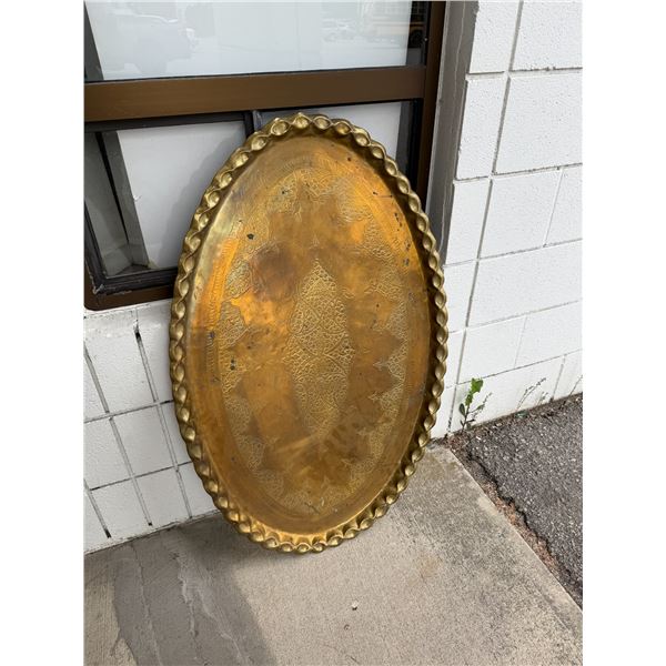 Brass tray