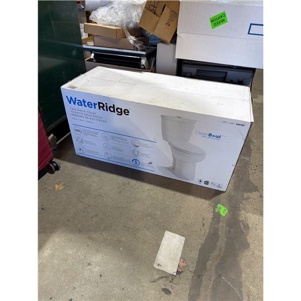 New Waterridge toilet
