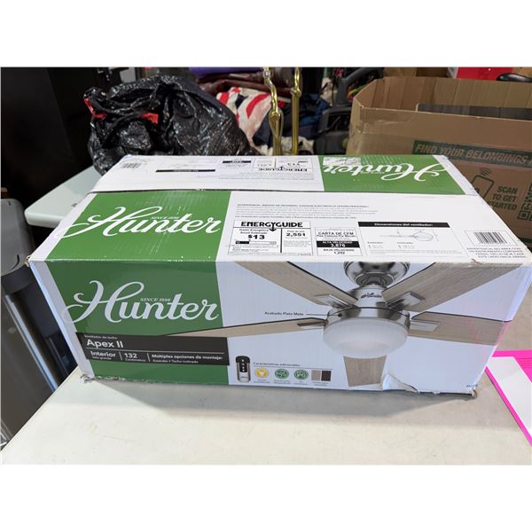 Hunter fan Apex 2
