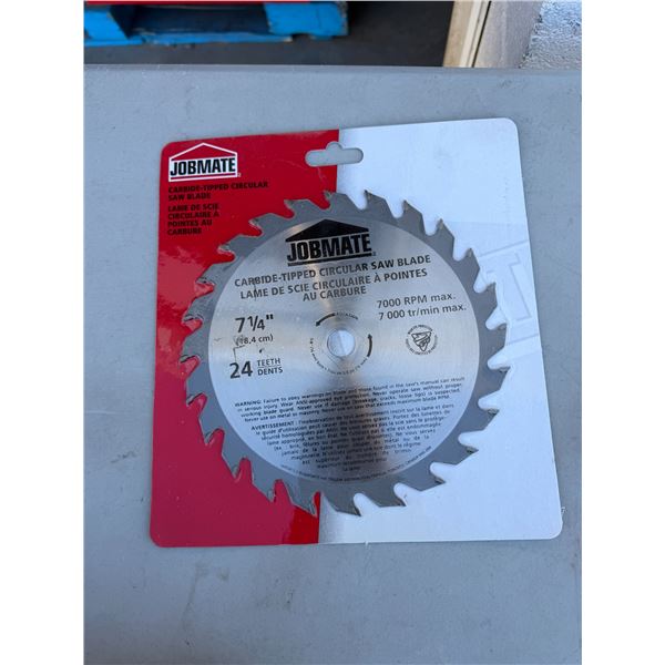 Job mate carbide tipped circular saw blade 7 1/4 inch