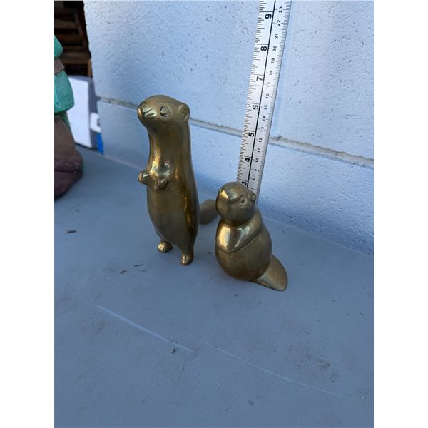 Brass animals
