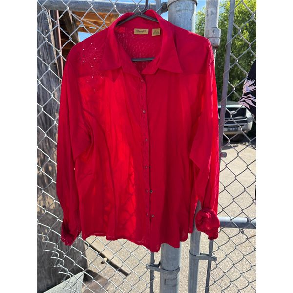 Wrangler size XXL shirt