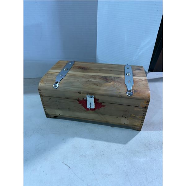 Vintage cedar box
