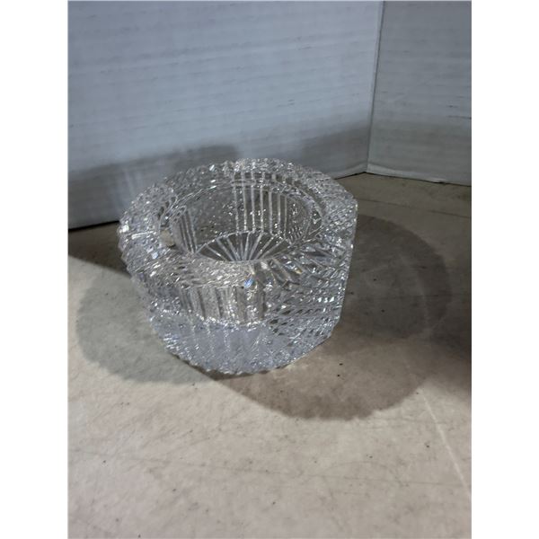 Tyrone crystal candle bowl