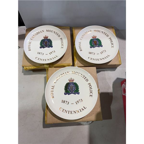 Royal, Canadian mountain police Centennial Collector plates