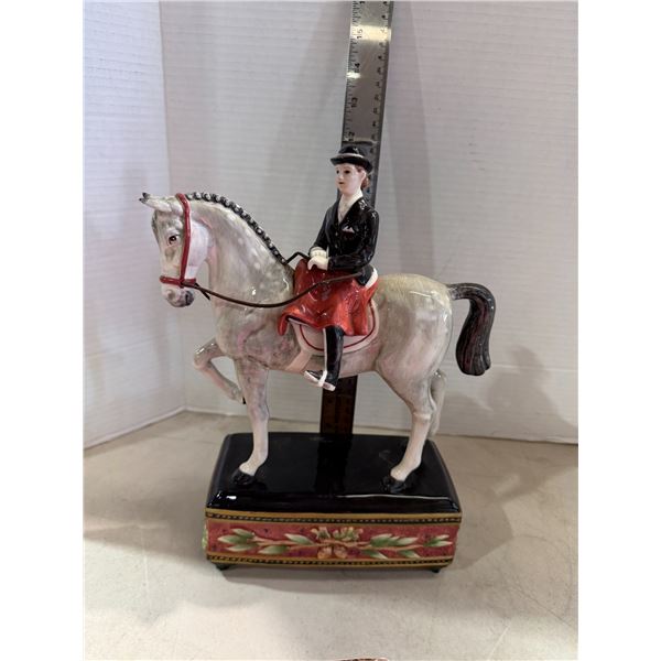 Fitz and Floyd Classics horse and rider