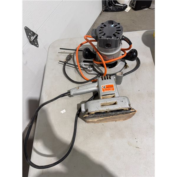 Router and Sander