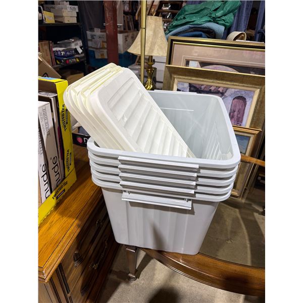 bins with lids