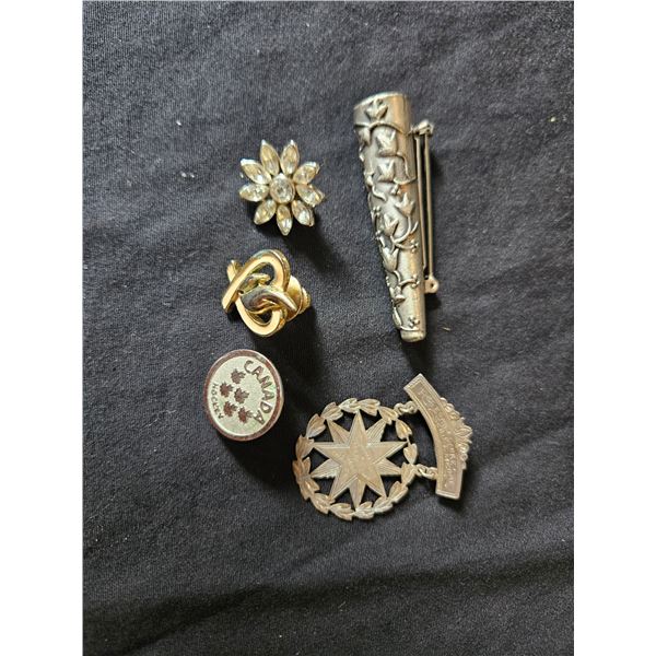 Assorted pins