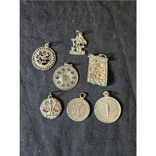 Assorted pendants