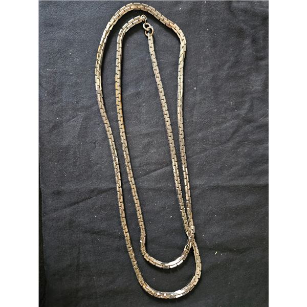 Long chain necklace