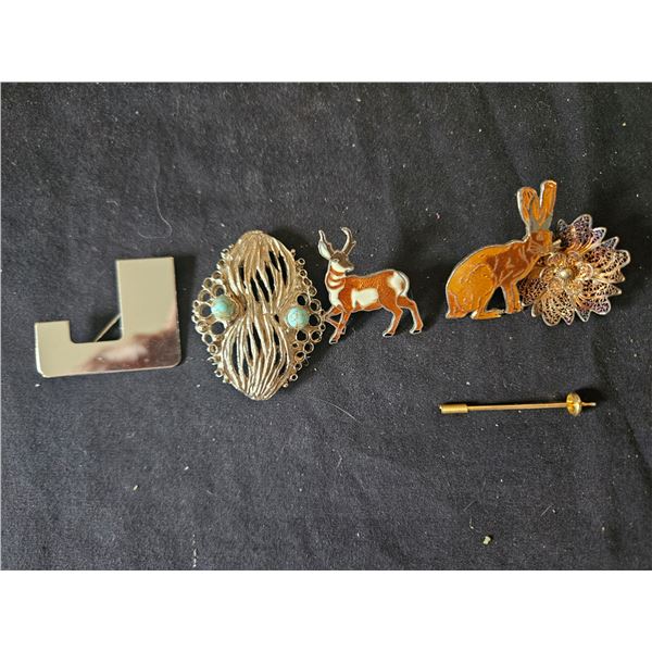Assorted pins