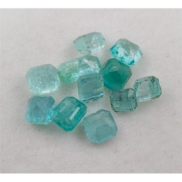 6.51 ct Certified Colombian Emerald gemstone parcel ($11,700 Appraisal)