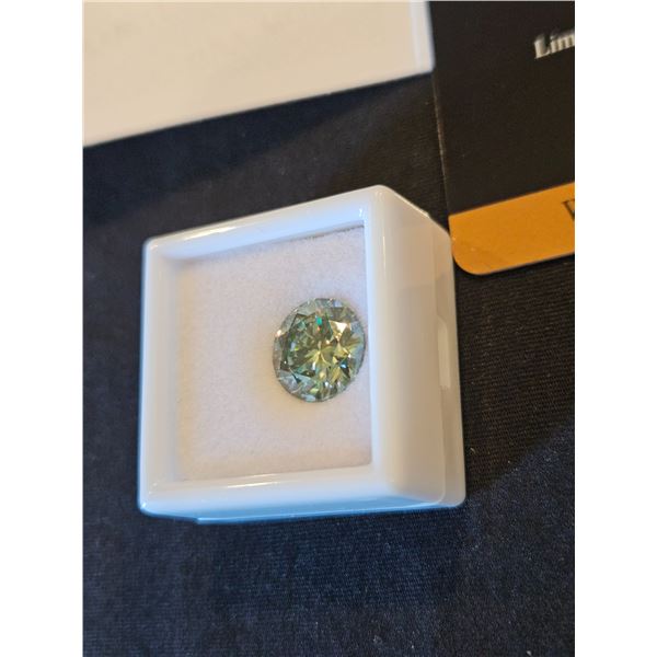 4.0ct Turquiose Moissanite stone