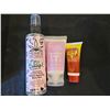 Image 1 : Body mist, corrective cream & lotion