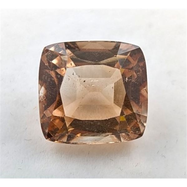 11.18 ct Certified Peach Imperial topaz gemstone ($17,300 Appraisal)