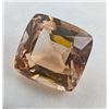 Image 2 : 11.18 ct Certified Peach Imperial topaz gemstone ($17,300 Appraisal)