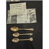 Image 1 : 3 Silver spoons
