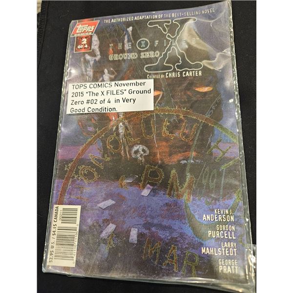 TOPS Nov 2015 X-files comic