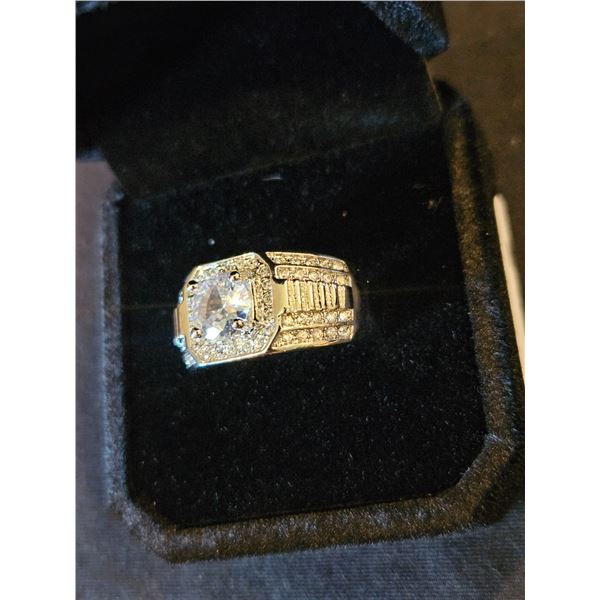 1.0ct Man's ring - resizeable