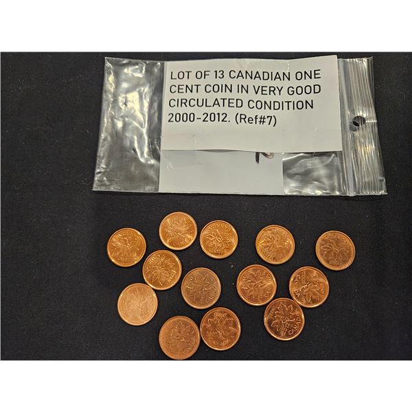 2000-2012 Canadian Pennies