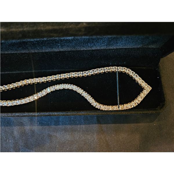4.0mm Tennis Necklace - 18" long
