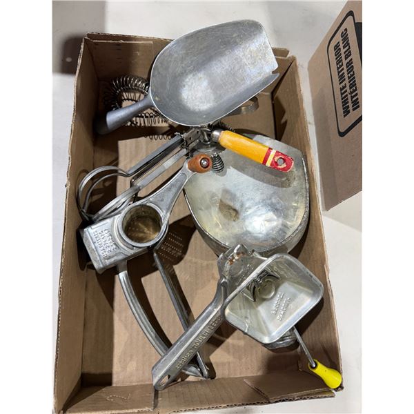 Vintage kitchen utensils