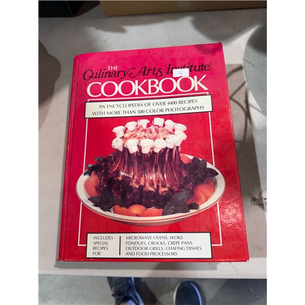 The culinary arts Institute cookbook