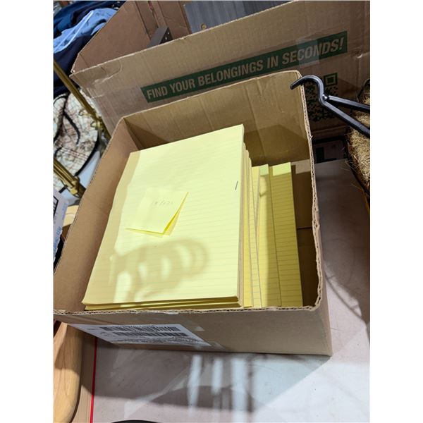 19 pads of lined paper