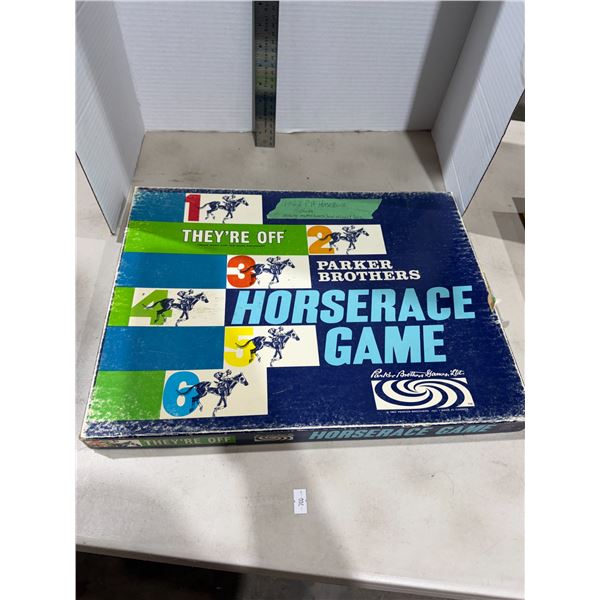 Parker Brothers horse race game 1962
