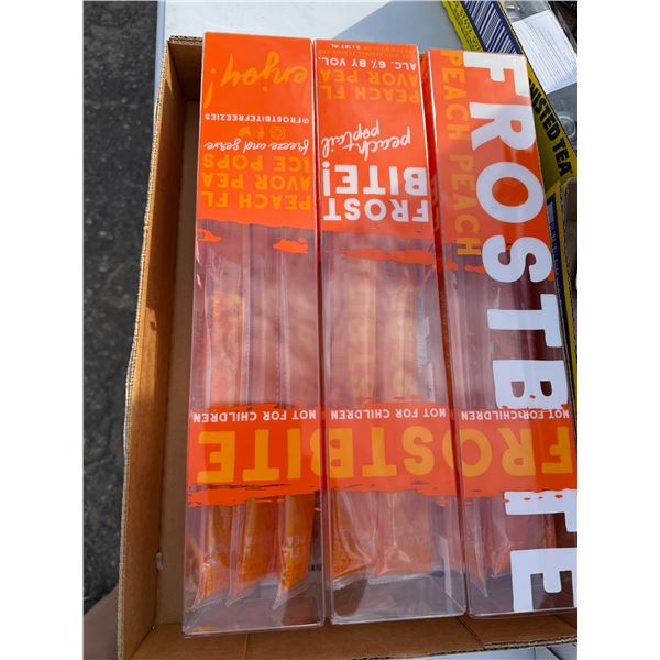 Frostbite peach pops, must have valid ID