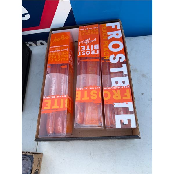 Frostbite peach pops, must have valid ID