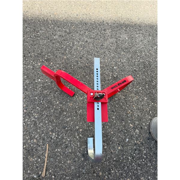 The wheel club tire lock