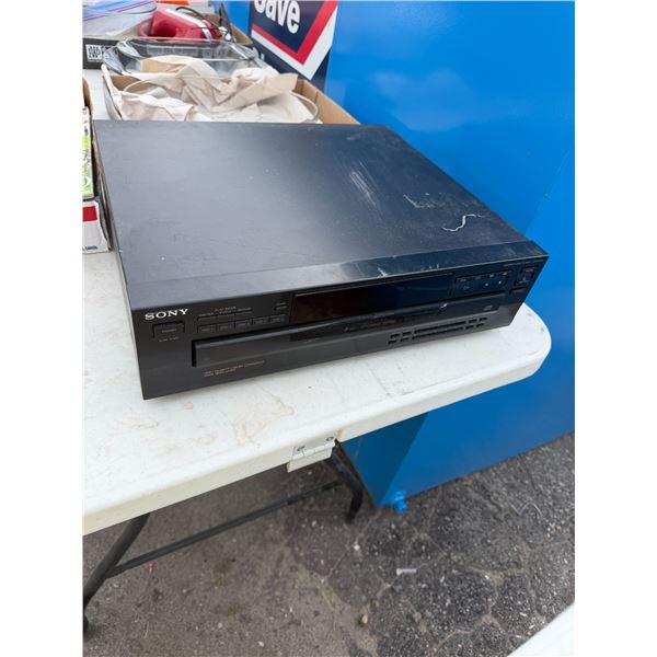 Sony five disc exchange system