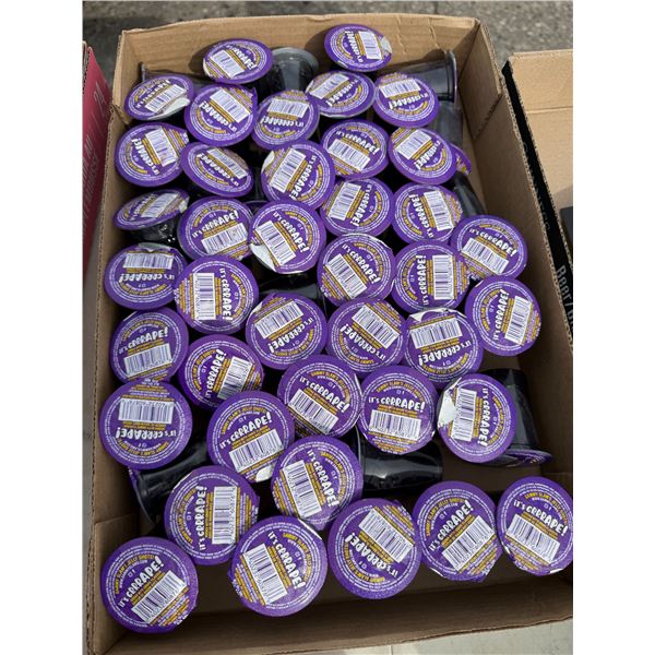 Grape jelly shooters must have valid ID