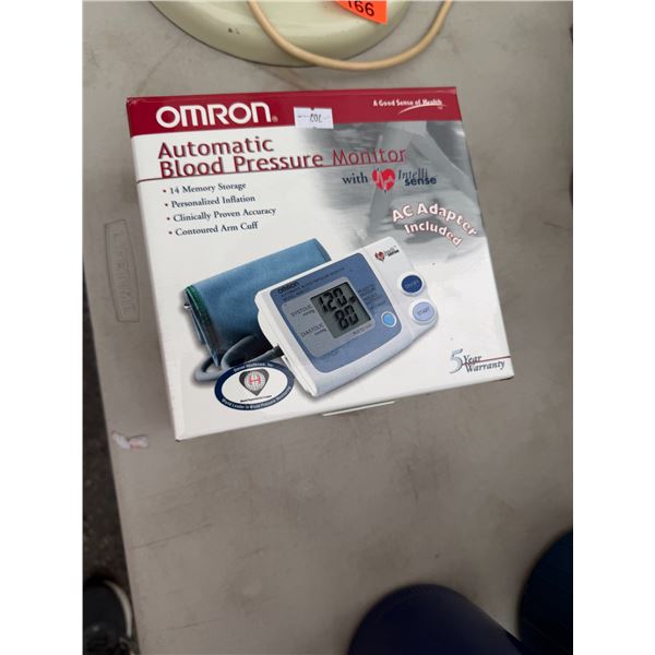 OMRON blood pressure monitor