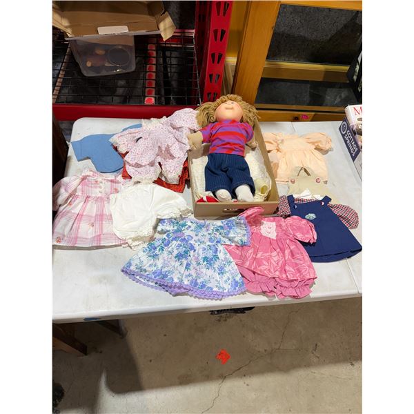 Vintage, Cabbage Patch, doll and Clothing