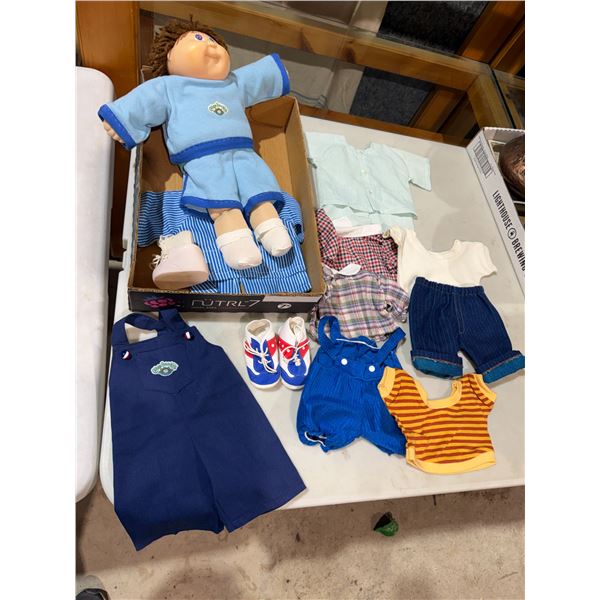 Cabbage Patch doll and Clothing