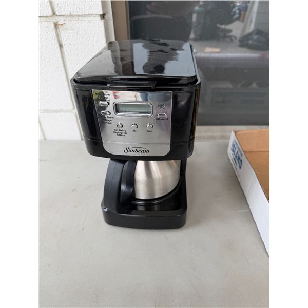 Sunbeam programmable coffee maker